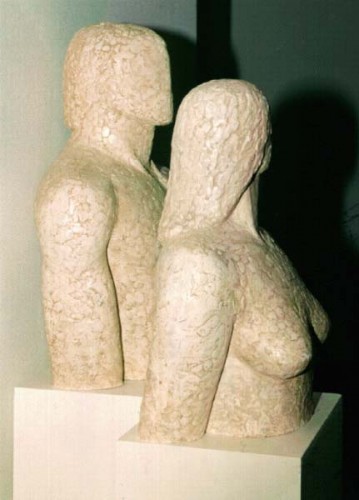 Fotograf: Jan Christensen
Værk  titel: Havfolk: "Værn om vore have" 
Værk  type: Skulptur 
Materiale: Gips 
Størrelse: 55x75x50 cm 
Færdiggjort: 1991 