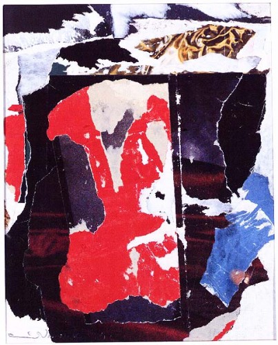 Fotograf: Rolf Linder
Værk  titel: Trois  Cenc Quatrevingtneuf   / Etude en couleurs 
Værk  type: Collage 
Materiale: Plakatrester 
Størrelse: 60x50 cm 
Færdiggjort: 1989 
Placering: Privateje 