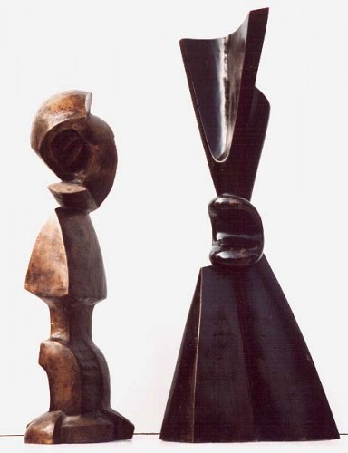 Fotograf: Eget foto
Værk  titel: Mykene & Lesbos 
Værk  type: Skulptur 
Materiale: Bronze 