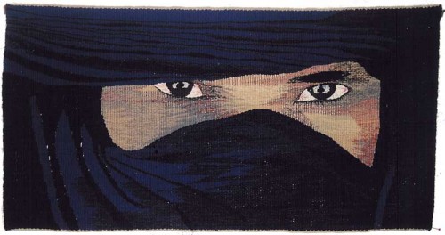 Fotograf: Eget foto
Værk  titel: Tuareg (mand) 
Værk  type: Vævning 
Størrelse: 55 x 30 cm 
Færdiggjort: 1999 