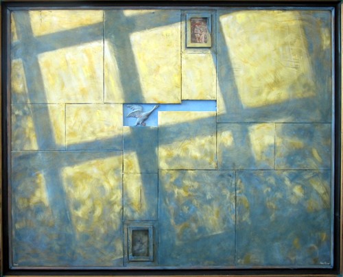 Værk  titel: Åndehul 
Værk  type: Maleri 
Materiale: Olie på lærred 
Størrelse: 120 x 100 cm 
Færdiggjort: 2004 