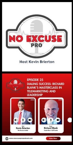 No excuses pro podcast guest expert Richard Blank Costa Ricas Call Center.