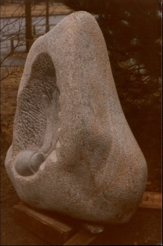 Spire Gørding kirke1 1985