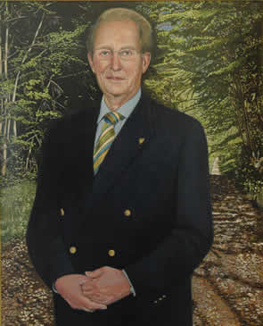 Portr&aelig;t af&nbsp; Borgmester Ole Hansen. Portrait of af mayor</div>(100 x 81 cm) 
</div>