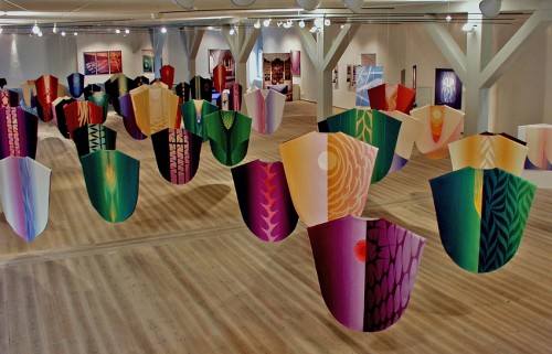 Retrospektiv udstilling i Rundetaarn 2004. Foto: Flemming Bau